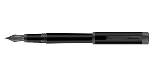 Pióro wieczne Montegrappa Zero Ultra Black Ruthenium 14k złota stalówka.jpg