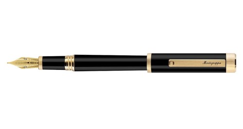 Pióro wieczne Montegrappa Zero Gold Flex 14k złota stalówka.jpg