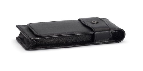 Etui Kaweco Standard potrójne skórzane czarne z klapką.jpg