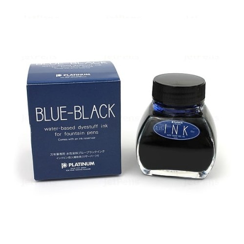 Atrament Platinum Blue-Black niebieski.JPG