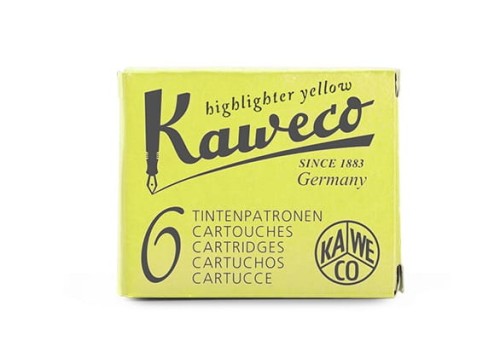 NABOJE KAWECO HIGHLIGHTER YELLOW ŻÓŁTE.jpg