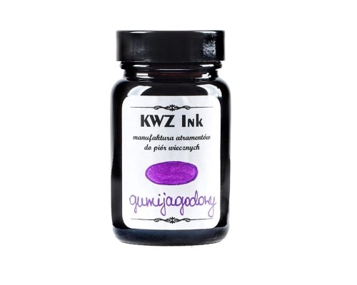 Atrament KWZ Ink gumijagodowy 60 ml.jpg