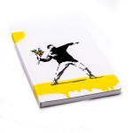 Notatnik Pininfarina Banksy's Graffiti: The Flower Thrower 