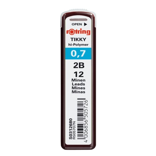 Grafity Rotring Tikky 0,7 mm 2B.jpg