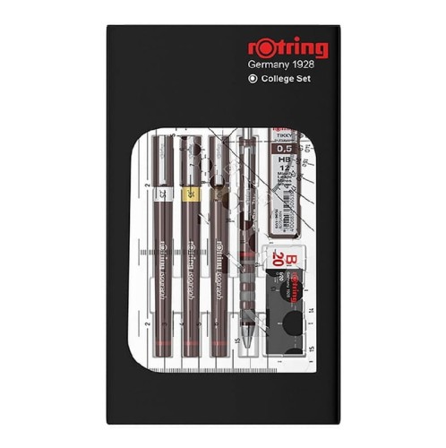 Zestaw isographów Rotring College 0.25, 0.35, 0.5.jpg