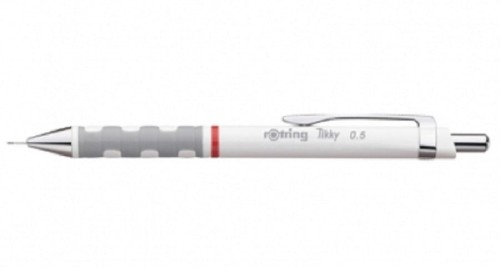 Ołówek automatyczny Rotring Tikky 0,5 mm biały.jpg