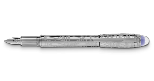 Pióro wieczne Montblanc StarWalker SpaceBlue Metal.png
