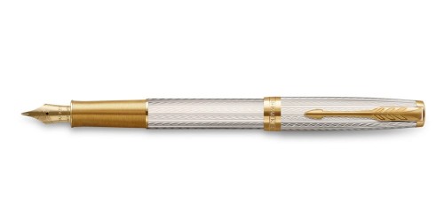 Pióro wieczne Parker Sonnet Deluxe Silver Mistral GT.jpg