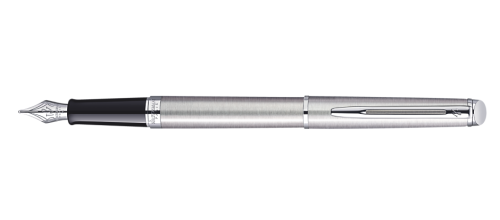 pióro wieczne Waterman hemisphere stal satynowa CT.png