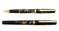 Pióro wieczne Platinum Vicoh Kanzawa Gold Leaf Changing Autumn Leaves stalówka.jpg