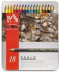 Kredki Caran d'Ache Pablo 18 kolorów